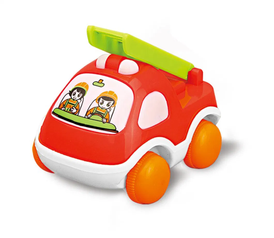 Friction Engineering Car Toy Children Model Inertia Car Cartoon Engineering Car Toy Multi-Style Mixing