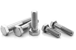 Wholesale Steel Hexagon Screw Head Bolts Hex Cap Bolts For Construction Automobile Engineering Industries from china suppliers