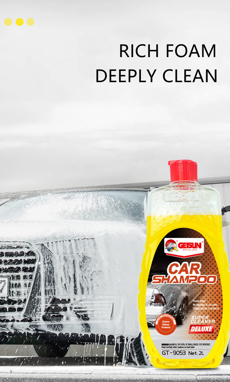 2L Premium Car Wash Shampoo Detailing High Foaming MSDS Certificated
