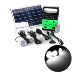 7500mah 10W 6V Solar Panel Energy System Indoor Solar Lighting Kits With MP3 FM