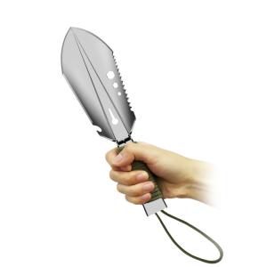 Wholesale Agricultural Square Small Garden Hand Shovel 26cm Aluminum Alloy Manganese Steel from china suppliers