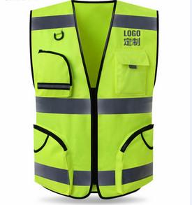 Wholesale Green PPE Safety Workwear T Shirt Style Waterproof Outdoor Reflective Safety Vest from china suppliers