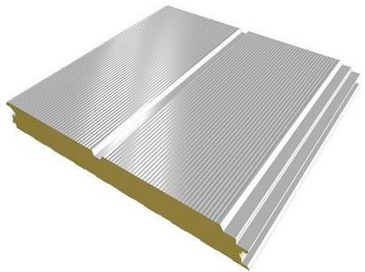 Quality Corrugated Steel Sheets Prepaint Galvalume Sandwich Panel Metal Roofing Sheets EPS, PU for sale