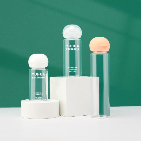 Carton Packaging Makeup Toner Bottle 15ml 20ml 30ml Cosmetic Plastic Flip Cap