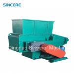 Single Shaft LDPE Plastic Auxiliary Machine Waste Bottles Shredder Crusher