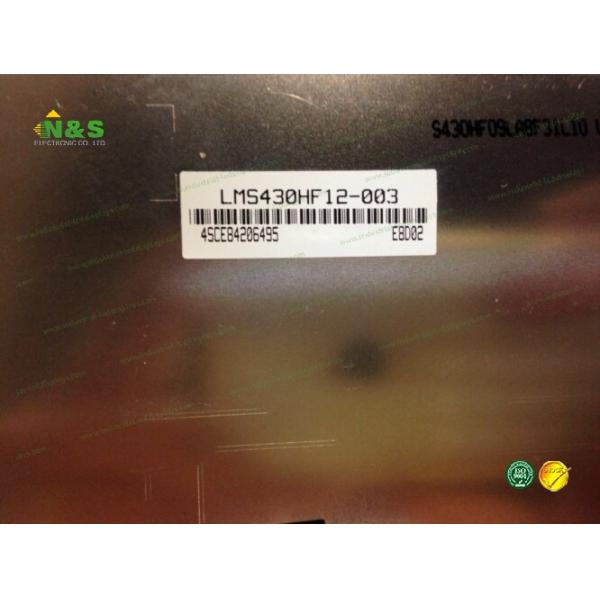 4.3 inch Samsung LCD Panel LMS430HF12-003 for Portable Navigation Device panel