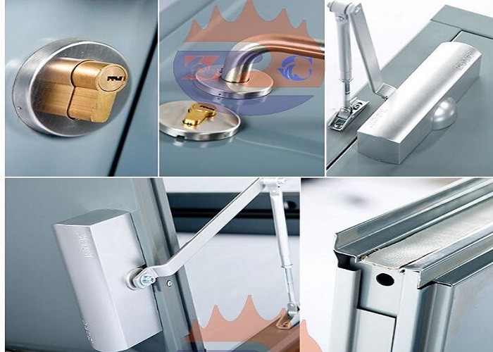 Cast UL 90 Minutes Fireproof Metal Door For Exit