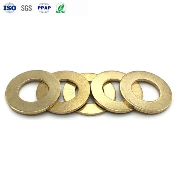 Nickel Plated Brass Stamping Parts 0.5mm ~ 25mm Custom Stamping Parts For
