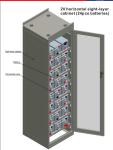 Large Capacity Custom Metal Shelving , Indoor Metal Battery Storage Shelves