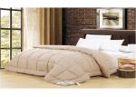 250gsm 85GSM Quilted Fiber Comforter With Corner Tabs