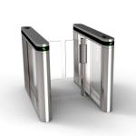 35p/m SU304 Waist Height Turnstile With 600mm Lane