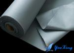 Abrasion Resistance PU Coated Fabric Flame Retardant For Industrial Gray Colour