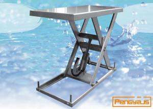 Wholesale Cleanroom 0.4KW 800*1600 Hydraulic Scissor Lift Table from china suppliers