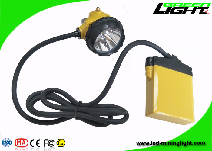 High Beam LED Mining Light , LED Mining Headlamp With Big Capacity Battery Pack