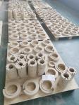 Beige Vermiculite Boiler Insulation Board Durable For Construction