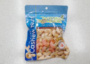 Wholesale Laminated Food Grade Stand Up Pouches , Three Side Seal Nuts Packaging Bags from china suppliers