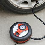 16*5cm Car Accessories Portable Plastic Inflator Pressure Tire Electric Air