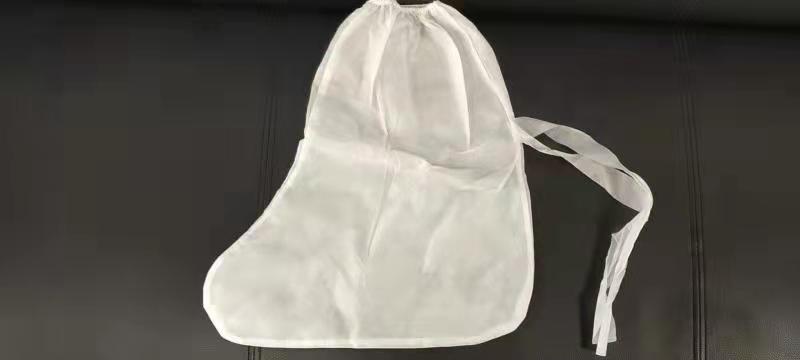Breathable SMS Shoe Cover With Elastic Top