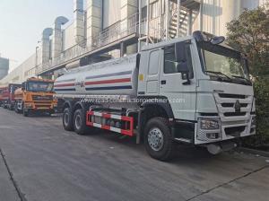 Wholesale 20m3 Fuel Tanker Truck Carbon Steel Q235 6x4 371hp Sinotruk Howo CCC from china suppliers