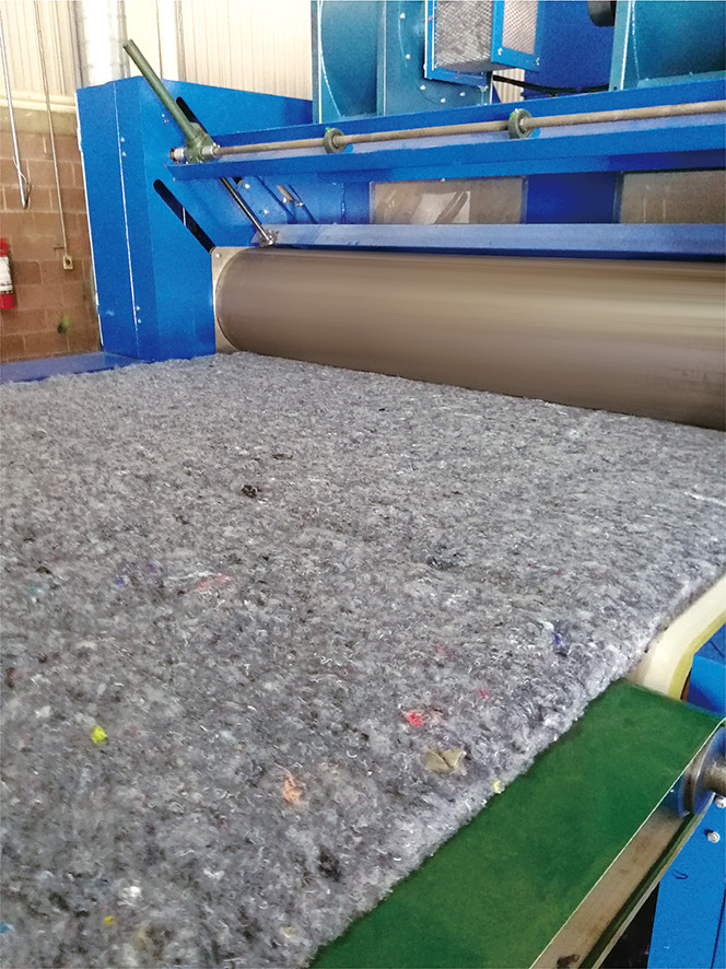 1000kg/H Air Laying Meltblown Nonwoven Fabric Making Machine Aerodynamics Design
