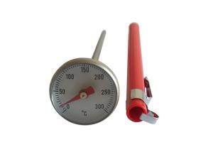 Wholesale Cooking / Fry Calibrating Bimetallic Thermometers , Bimetallic Stemmed Thermometer Small Dial from china suppliers