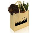 Extra Large Jute Shopping Bags , Personalized Burlap Reusable Grocery Bags