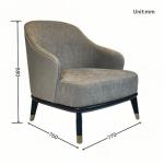 Wholesale Leisure Durable Fabric Lobby Bedroom Home Hotel Furniture OEM Factory