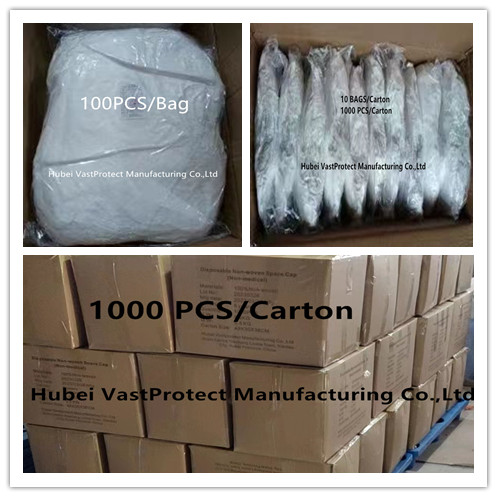 Customized Logo Non Woven Disposable PP Ninja Space Astronaut Balaclava Hood Head Cover