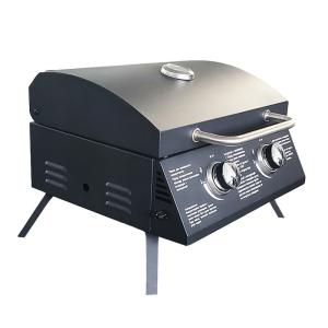 Wholesale Outdoor Stainless Steel Gas BBQ Grill Smoker Barbecue Smoke Stove with Large Capacity from china suppliers
