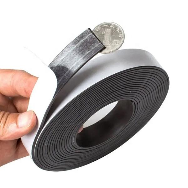 Flexible Rubber Magnetic Tape for AGV Guiding 50mm N/S Pole Isotropic/Anisotropi