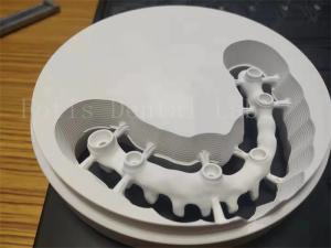 Wholesale Hygienic Polished Dental Implant Zirconia Crown Customizable Design from china suppliers