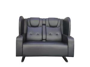 Wholesale Metal Frame Cinema Lover Chair Theatre Couple Seat from china suppliers