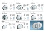 high quality precision casting building hardware stainless steel bathroom glass