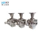 Desktop Semi-Automatic Cream Jar Filling Machine With Cermiac Rotary Valve Pump