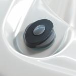 Balboa Control System Acrylic 3 Person Outdoor Whirlpool Massage Hot Tub For