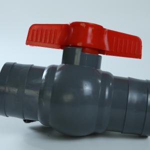 Wholesale Corrosion Resistant 40mm PVC Ball Valve Straight Through UV Resistant from china suppliers