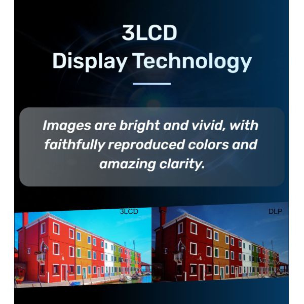 Premium Large Venue Laser Projector 22,000 Lumens, Motorized Lenses for 3D Mapping