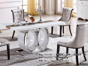 Wholesale home dining room 6 person rectangle marble table furniture from china suppliers