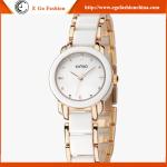 KM02 MOQ 20pcs Luxury Bracelet Watch Bangle Watches Golden Case Watch Female