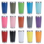 Ready To Ship 18/8 Stainless Steel Car Tumbler 20oz