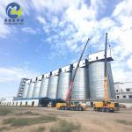 Spiral Steel Agricultural Fertilizer Storage Silo 2mm-6mm Thickness Customized