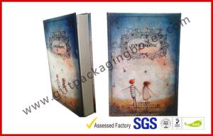 Wholesale Personalized Paper Gift Packaging Box Uv Coating Foil Stamping Book Shape Rigid Gift Boxes from china suppliers