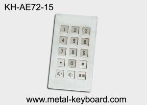 Wholesale Industrial Input Stainless Steel keyboard metal , dustproof keyboard long life from china suppliers