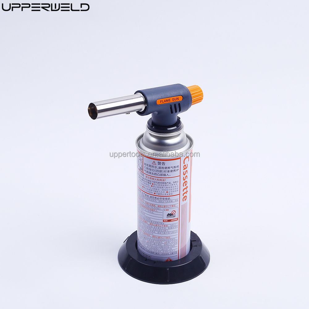 Adjustable Flame Gas Torch for Cooking Baking Stainless Steel and Plastic Construction