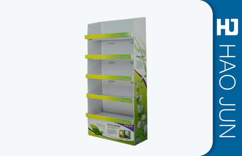 Shop Stand Up Cardboard Display Units , Cardboard Merchandising Displays