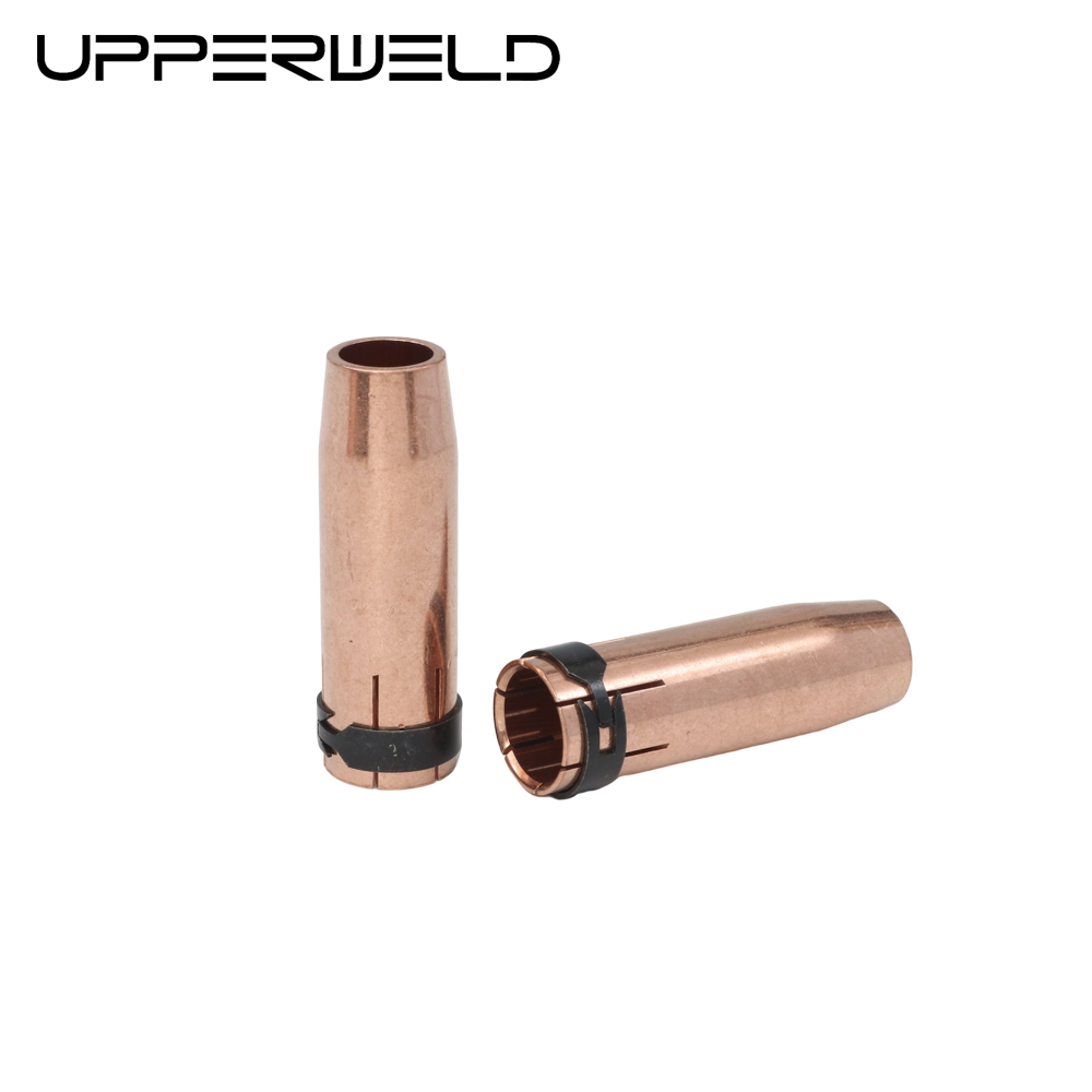 Golden Conical Welding Nozzle for UPPERWELD 501D MIG Welding Accessories Gas Nozzle