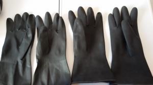 China Long rubber Latex Household Gloves in natural rubber for cleaning and kitchen on sale