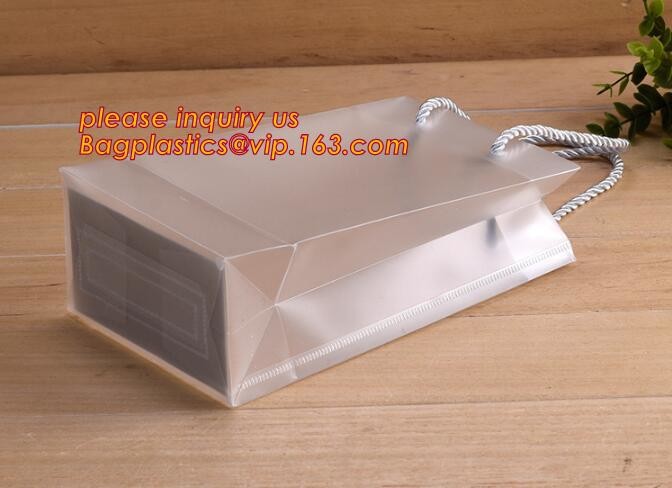 Wholesale Die Cut Handle Eco-Friendly Custom Design Shopping Gravure Printing Groceries Plastic Bags With Logo bagease