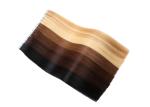 Straight Gold Tape In Human Hair Extensions , Malaysian 24 Inch Tape In