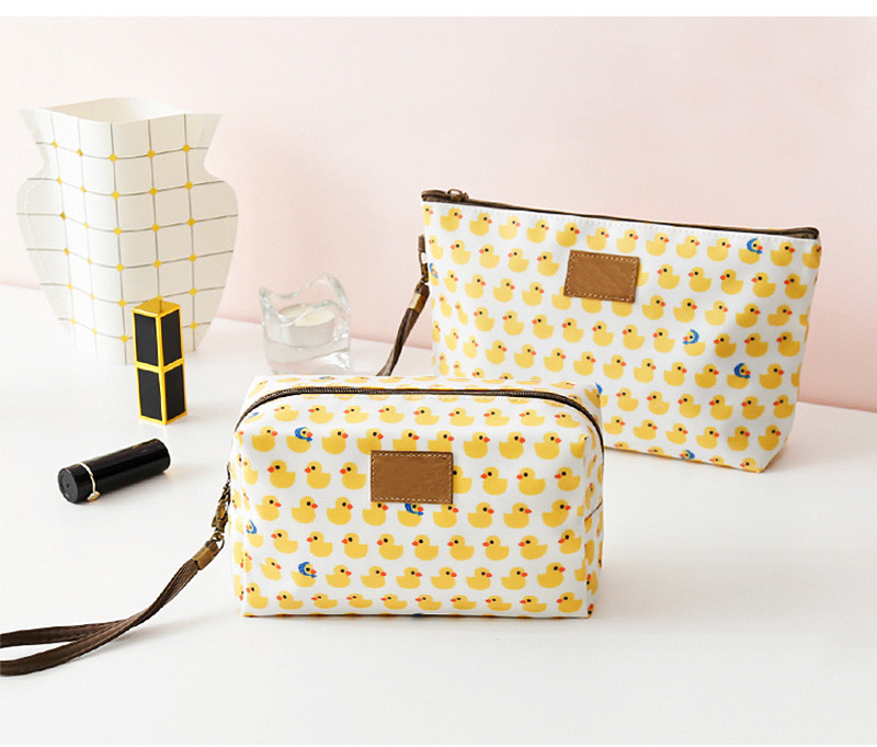 Fashion Women's Case Cute Cartoon Multi-Functional Makeup Pouch